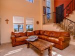 San Felipe El Dorado Ranch Beach Condo-7-3-3 - living room tv